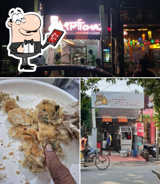 The exterior of Sharma Chai