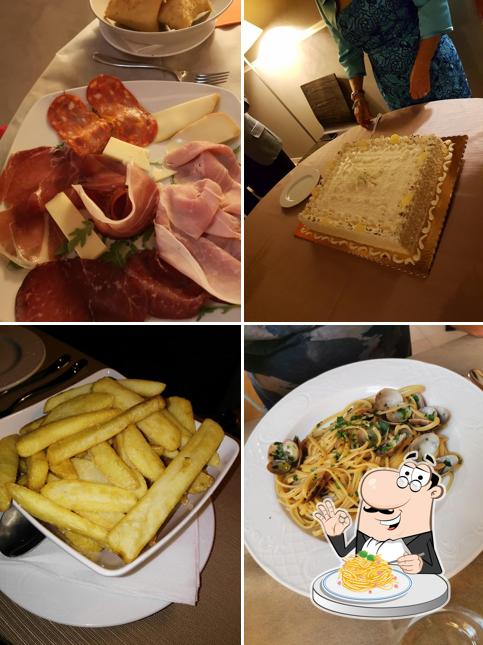 Spaghetti alla carbonara al Ristorante Pizzeria Agorà