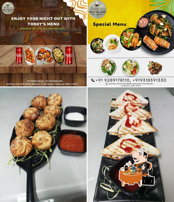 Mussels at Under The Moon Roof Top Cafe