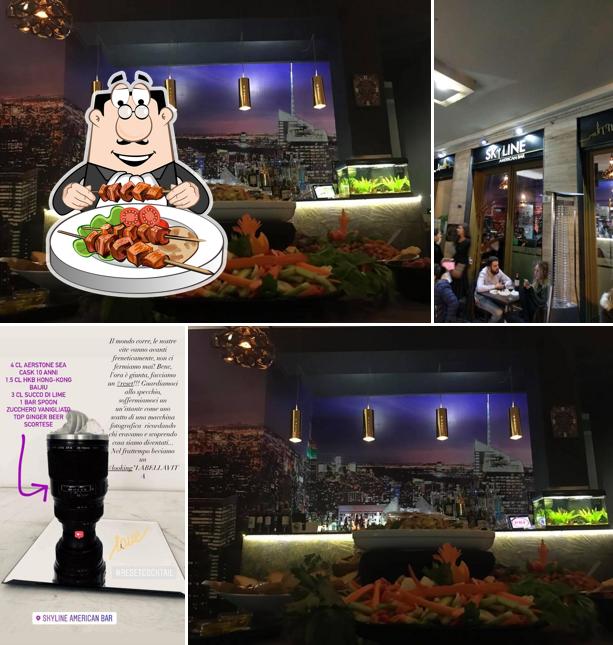 Cibo al Skyline American Bar Pisa