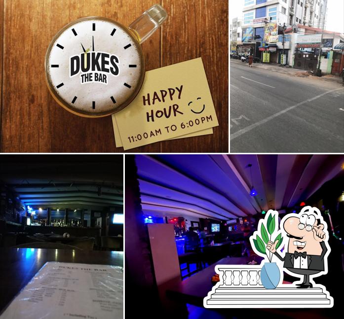 Check out how Dukes The Bar looks outside
