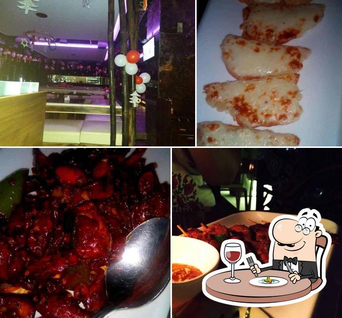 Food at Kiva Brew Pub