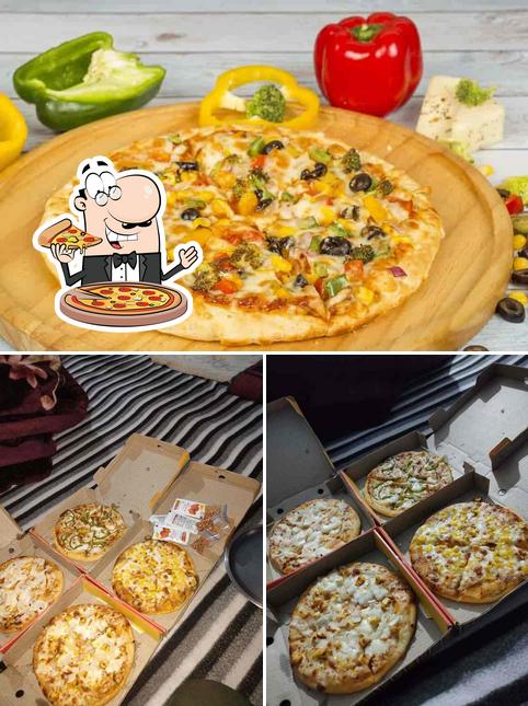 Get pizza at Bunker's place