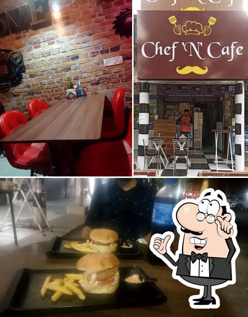 Chef ‘N’ cafe is distinguished by interior and food