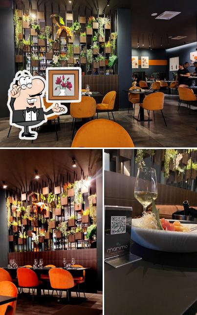 Dai un'occhiata agli interni di Marimo Sushi & Cocktails