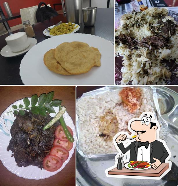 Food at The Curry Shop