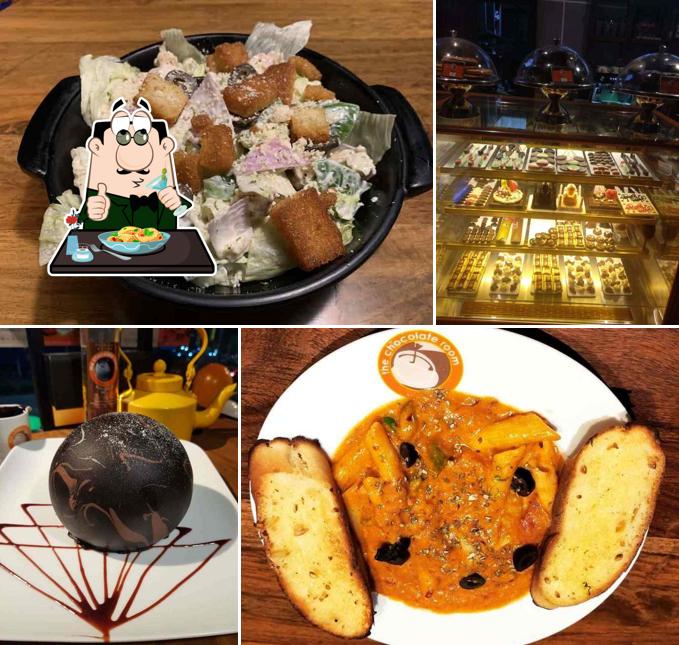 Food at The Chocolate Room Cafe & Lounge