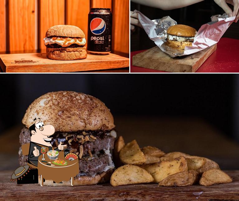 Platos en Buru Burger