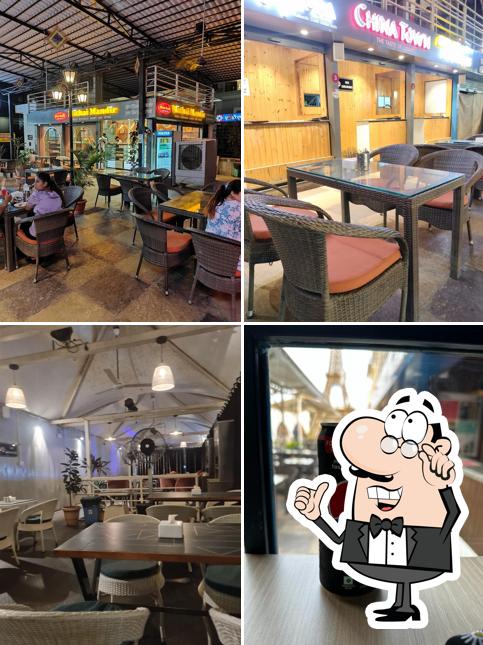 The interior of Happy Street ( Sweets & Restaurant)