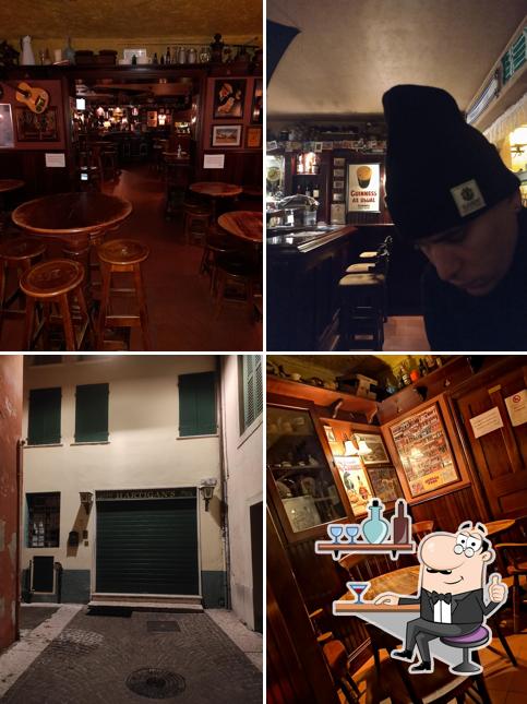 Gli interni di Hartigan's Irish Pub