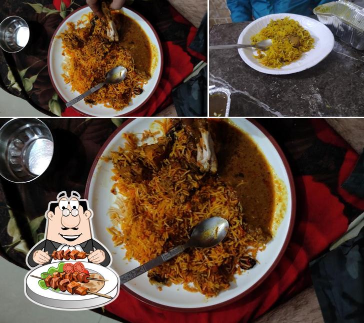 Food at Jangi's Restaurant