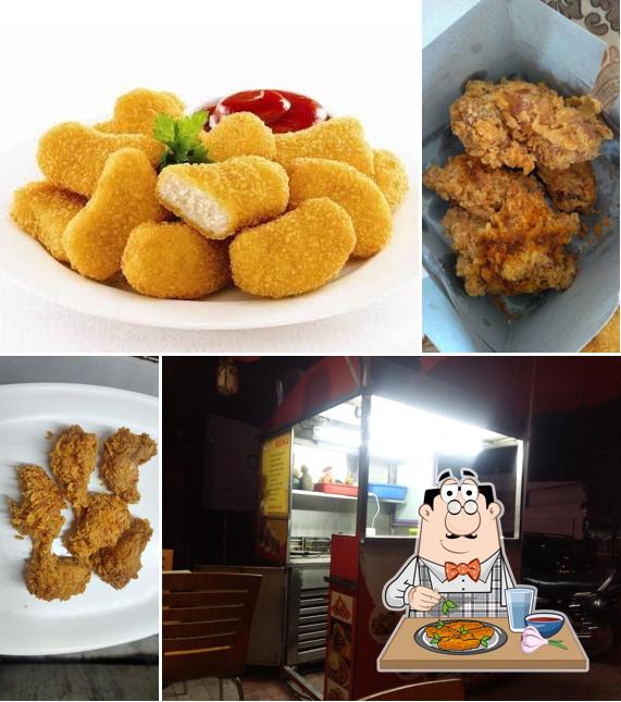 Chicken wings at Kiosk Fried Chicken