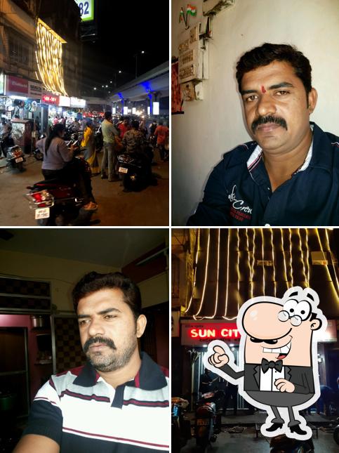 The interior of Sun City Bar & Restaurant