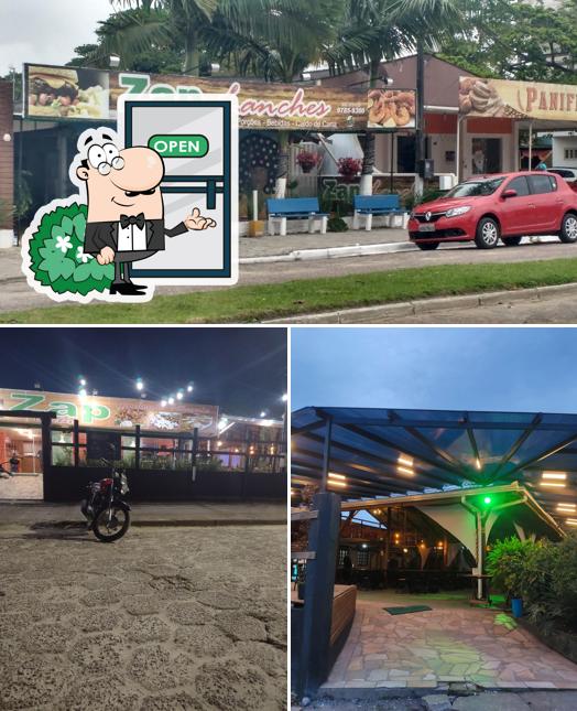 O exterior do Zap Gastrobar