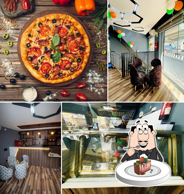 Chocolate cake at BRGR SHURGER