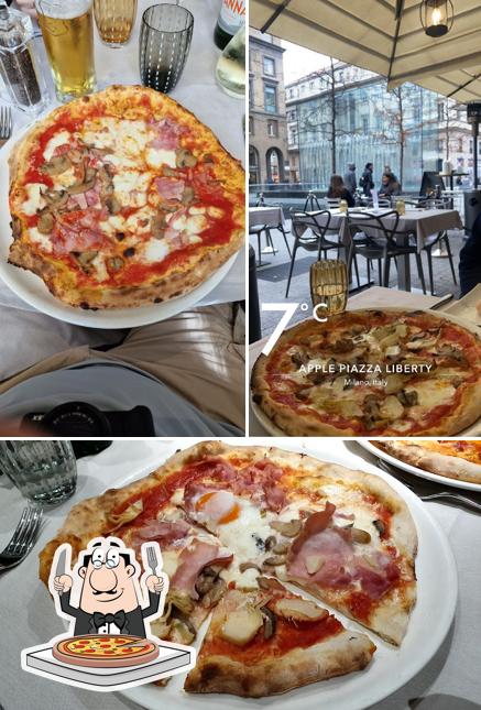 Scegli tra le molte varianti di pizza