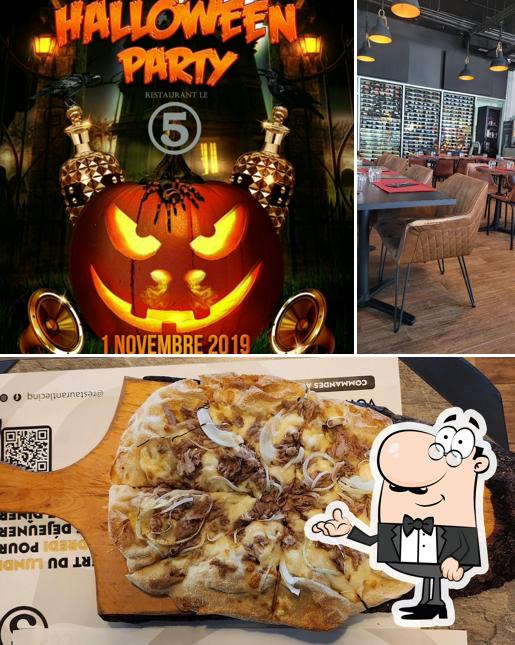 Gli interni di Restaurant Le Cinq