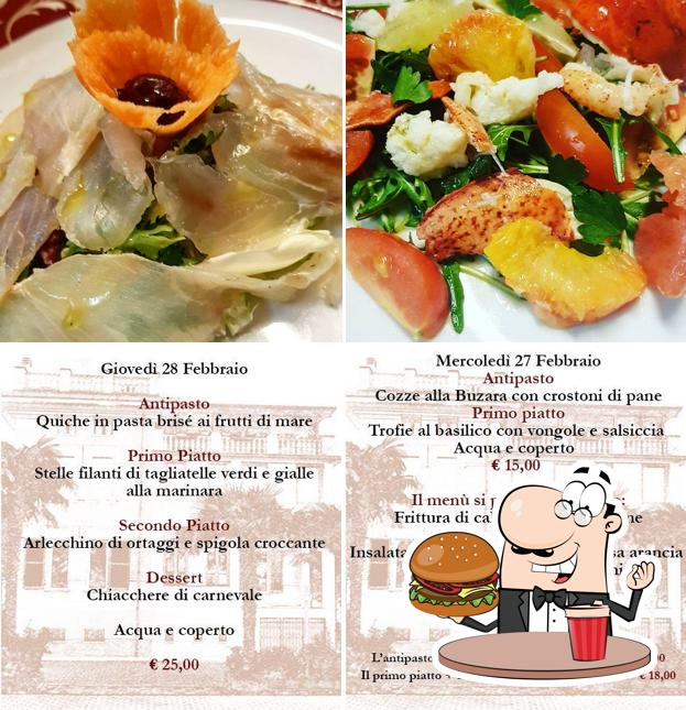 Prova un hamburger a Ristorante Pizzeria Il Falcone