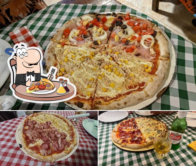Peça pizza no Ristorante Mamma Mia