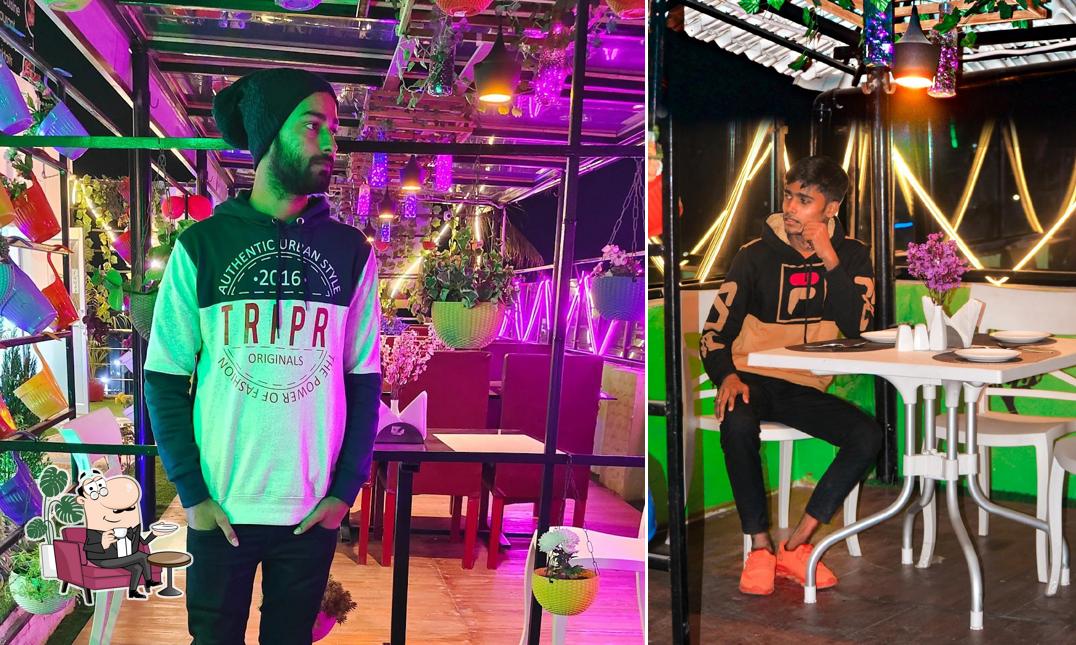 The interior of The Sky Garden Restaurant