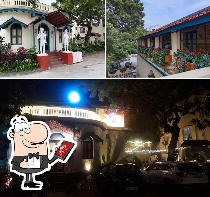 The exterior of Zamindari Restaurant