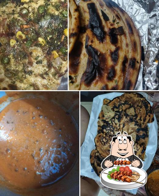 Meals at Kulcha Lal Parantha Das