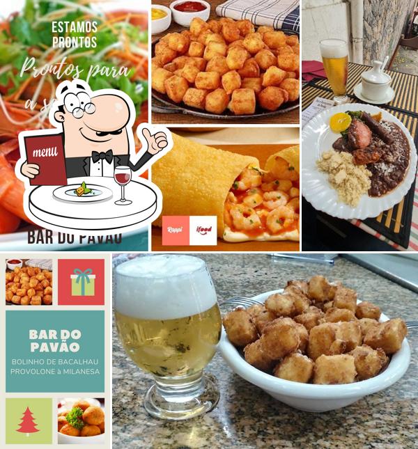 Platos en Bar do Pavão