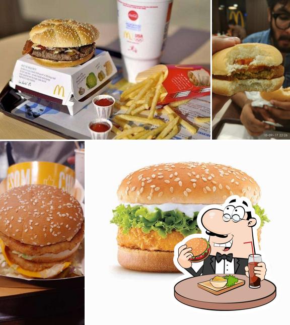 Treat yourself to a burger at McDonald's