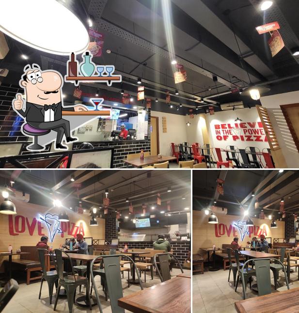 The interior of Kingston Restro