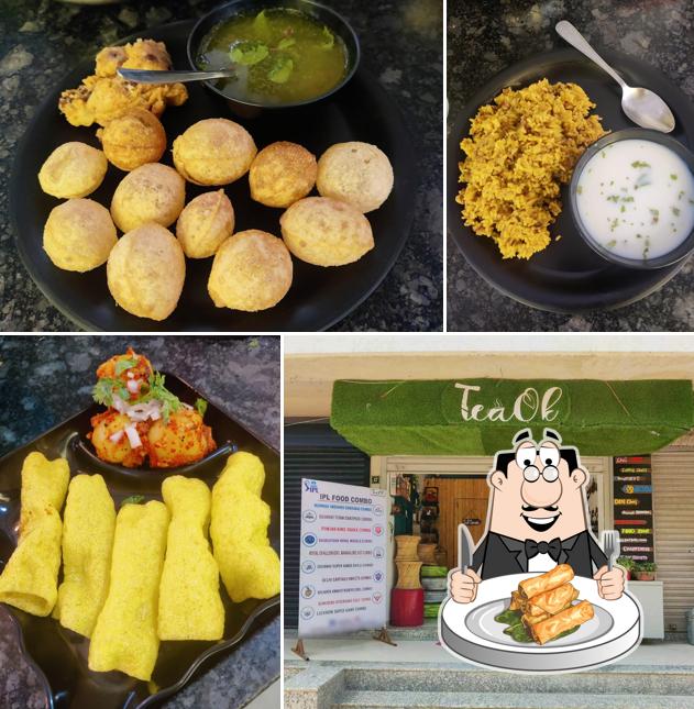 Spring rolls at Tea Ok