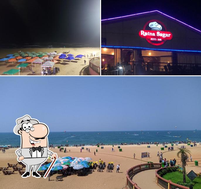 You can get some fresh air at the outside area of Ratna Sagar Family Restaurant & Bar (Calangute)