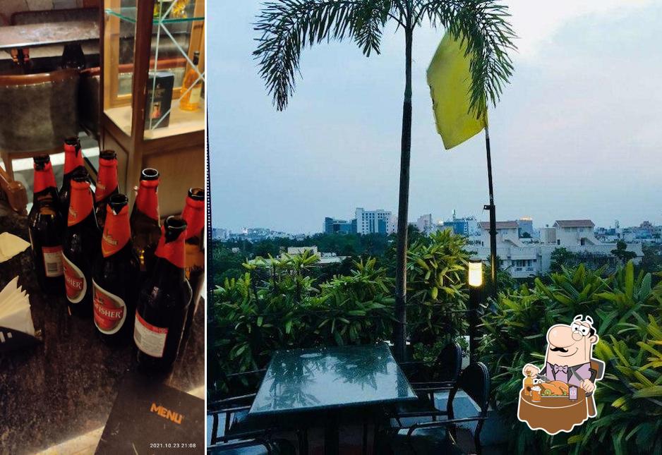 Order a beer with dinner