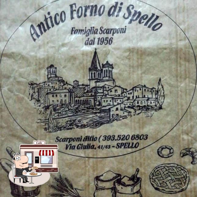Gli esterni di Antico Forno di Spello