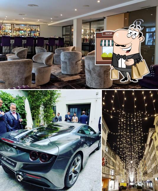 Tra le varie cose da Club zum Rennweg si possono trovare la esterno e interni