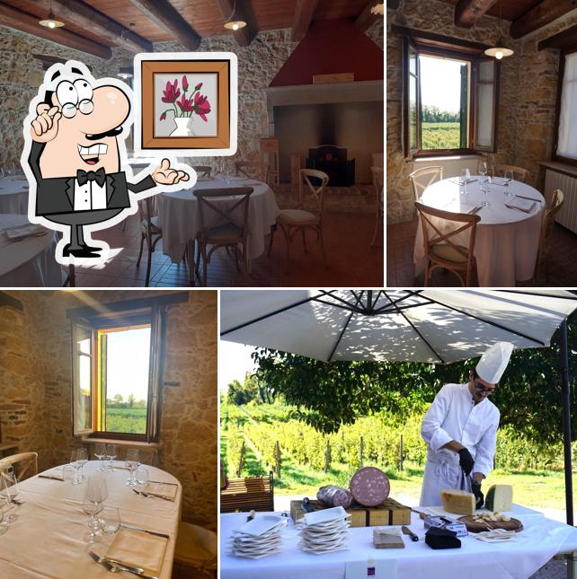 Gli interni di Locanda Badin