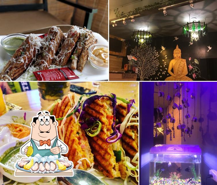 Try out seafood at Z27 Cafe shobhagpura