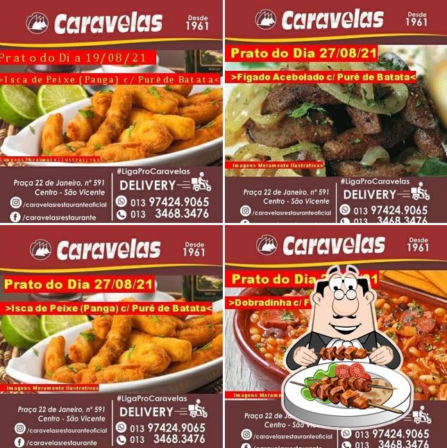 Platos en Caravelas Restaurante