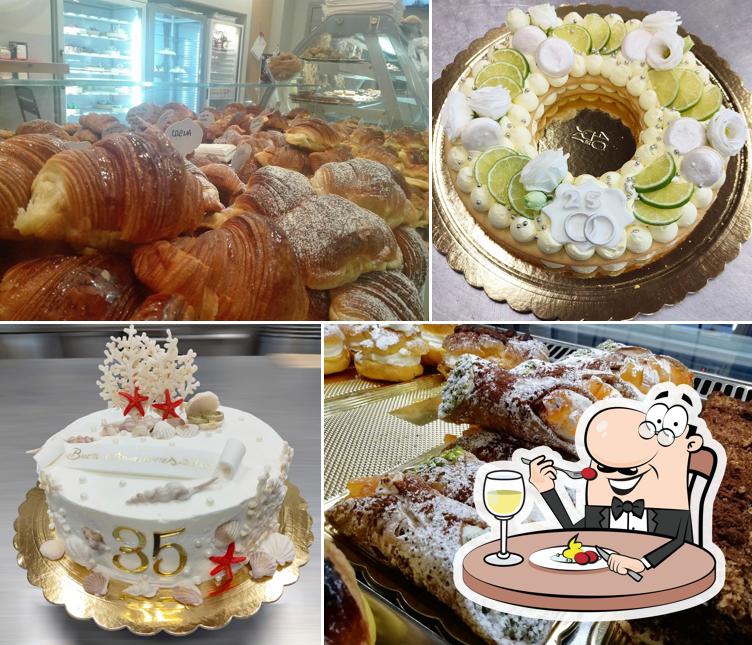 Platti al Pasticceria Bar Le Tentazioni