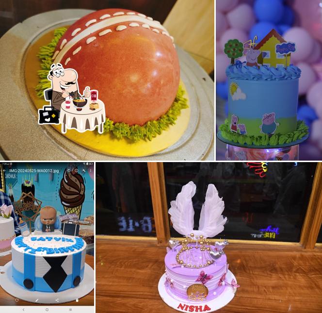 Food at Cakewalk & Kulfihouse