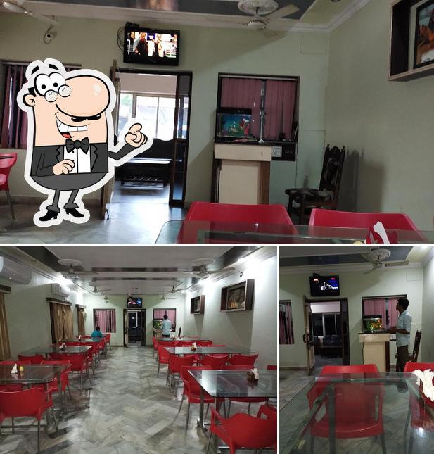 The interior of Jyotirmayee Multi Cuisine Restaurant