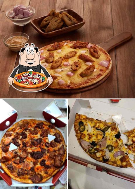 Order different types of pizza