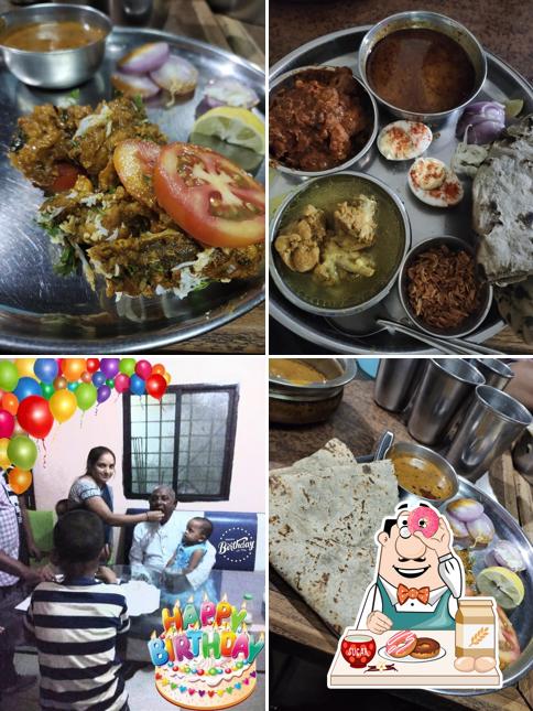 Poona Restaurant serves a variety of sweet dishes