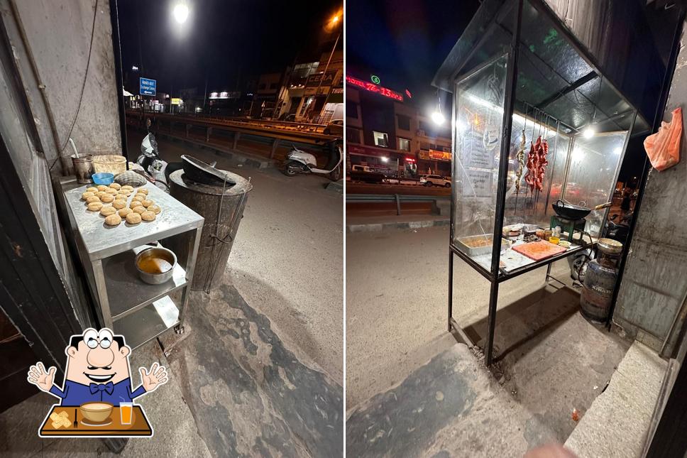 Food at Desi Peppers