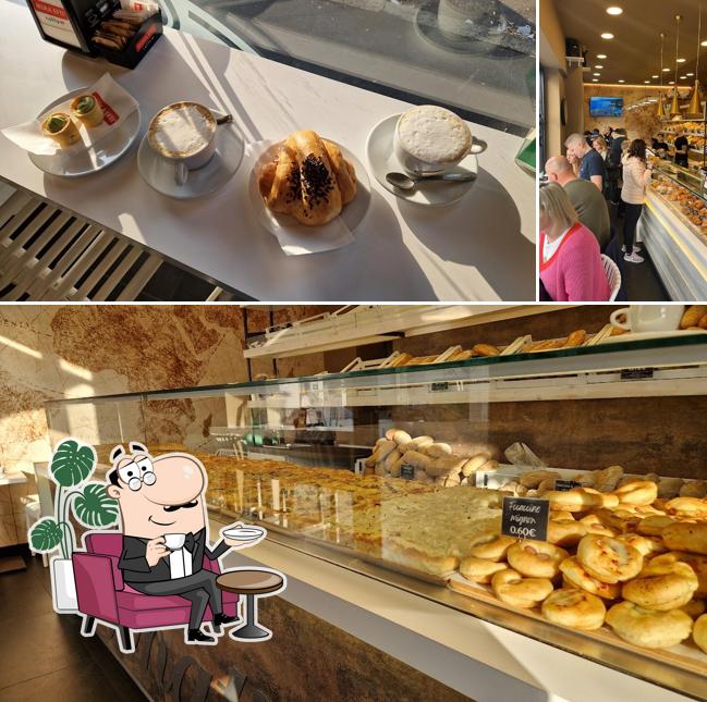 Gli interni di Penati Bakery