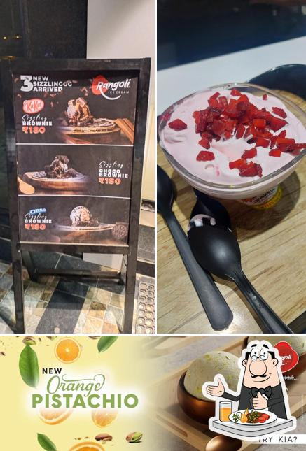 Food at Rangoli Ice cream South Bopal Ahmedabad