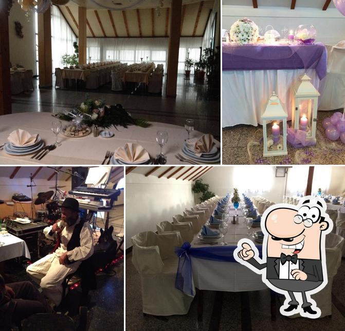 Gli interni di Restaurant Lav