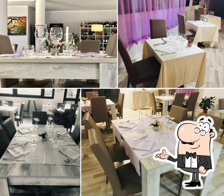 Gli interni di Ribei Ristorante In Prato