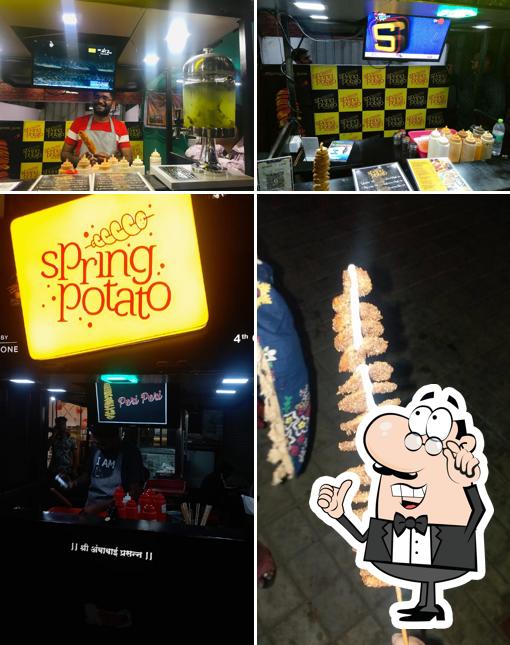 The interior of Spring potato