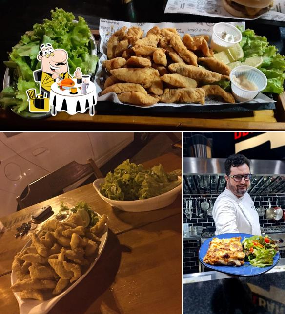 Platos en Bar dos Lagos