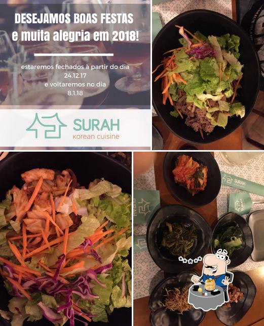 Platos en Surah Korean Cuisine Brasil